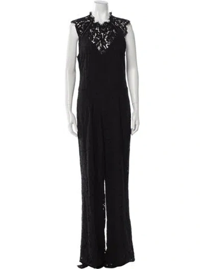 Pre-owned Generation Love Cowl Neck Jumpsuit In Black