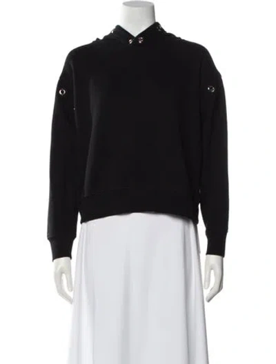 Pre-owned Generation Love Crew Neck Long Sleeve Hoodie In Black