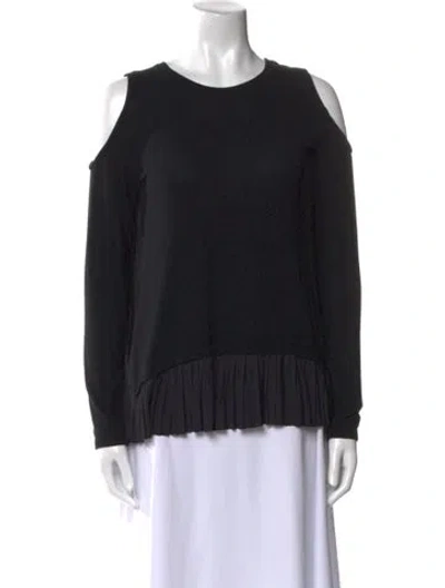 Pre-owned Generation Love Crew Neck Long Sleeve Sweatshirt In Black