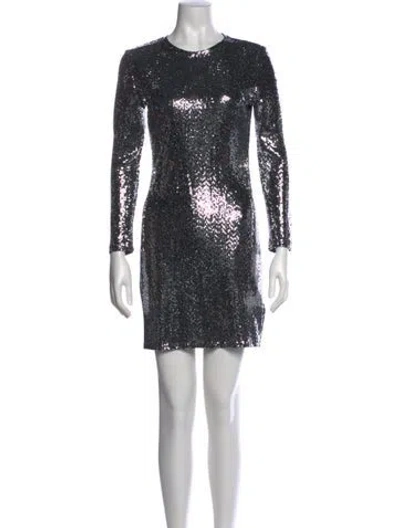 Pre-owned Generation Love Crew Neck Mini Dress In Multi