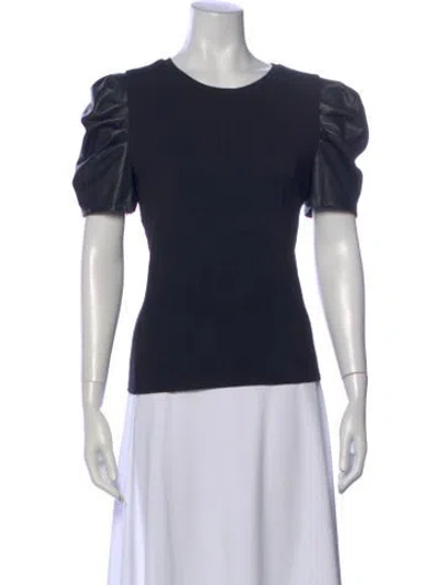 Pre-owned Generation Love Crew Neck Short Sleeve Top In Blue
