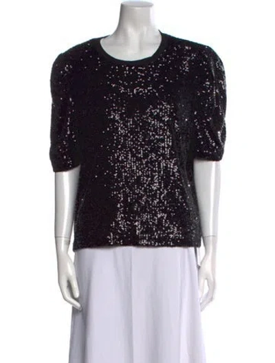 Pre-owned Generation Love Crew Neck Short Sleeve Top W/ Tags In Black