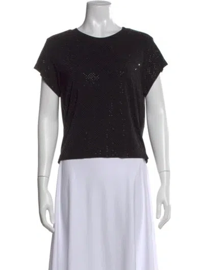 Pre-owned Generation Love Crew Neck Short Sleeve T-shirt In Black