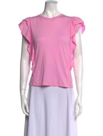 Pre-owned Generation Love Crew Neck Short Sleeve T-shirt In Pink