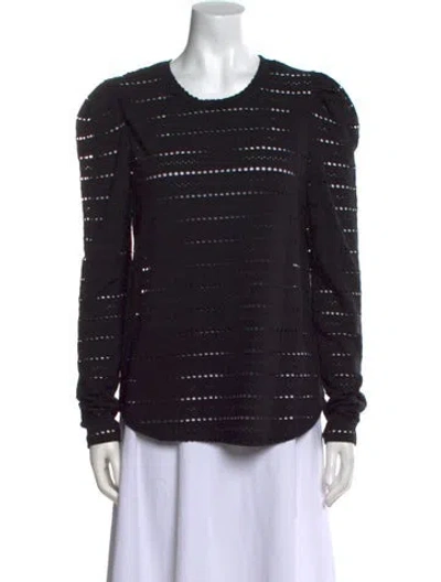 Pre-owned Generation Love Crew Neck Sweater In Black