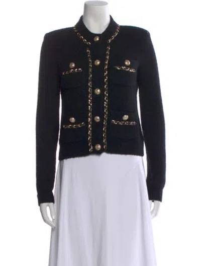 Pre-owned Generation Love Crew Neck Sweater In Black