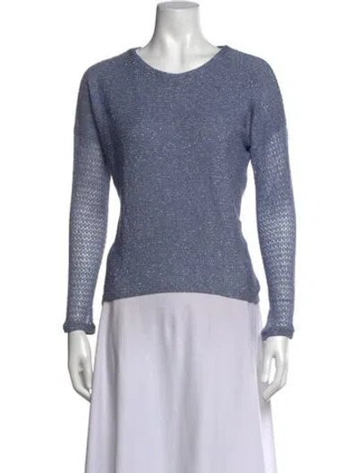 Pre-owned Generation Love Crew Neck Sweater In Blue