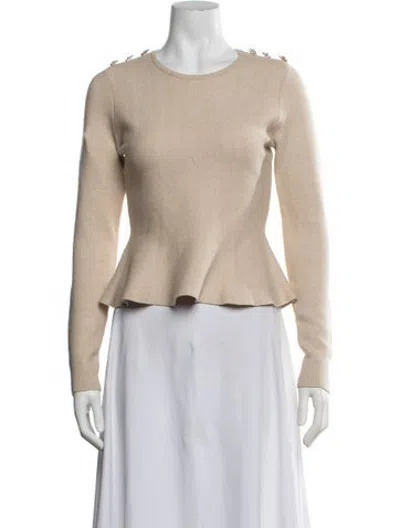 Pre-owned Generation Love Crew Neck Sweater In Neutrals