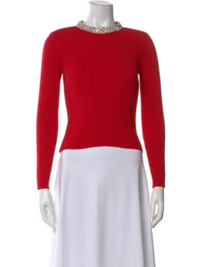 Pre-owned Generation Love Crew Neck Sweater In Red