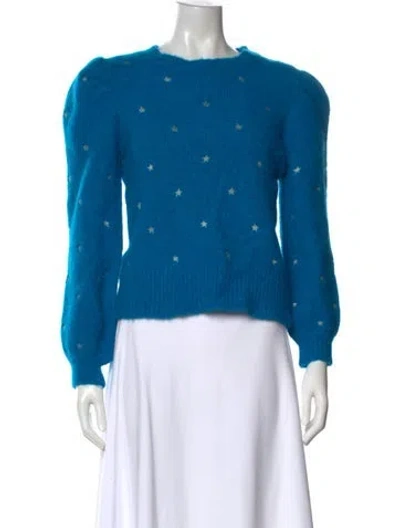 Pre-owned Generation Love Crew Neck Sweater W/ Tags In Blue