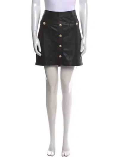 Pre-owned Generation Love Crystal Embellishments Mini Skirt W/ Tags In Black