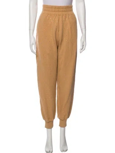 Pre-owned Generation Love Crystal Embellishments Sweatpants In Neutral