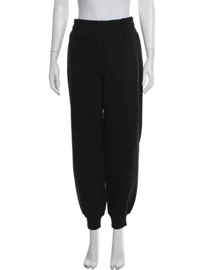 Pre-owned Generation Love Crystal Embellishments Sweatpants W/ Tags In Black