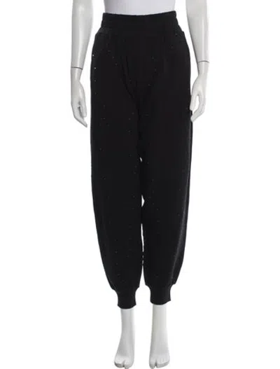 Pre-owned Generation Love Crystal Embellishments Sweatpants W/ Tags In Black