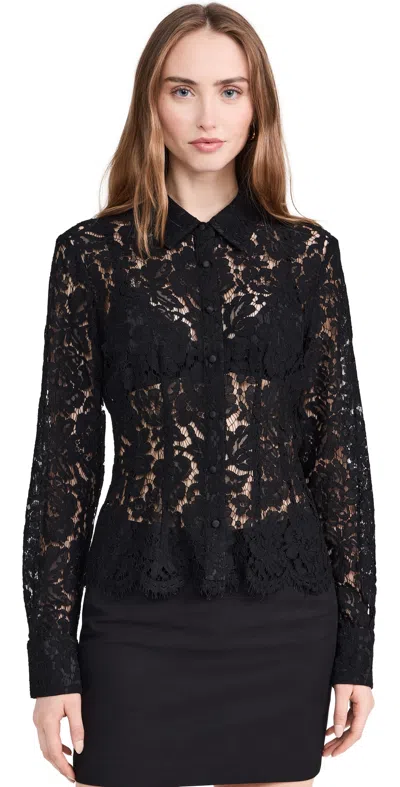 Generation Love Delania Lace Blouse Black