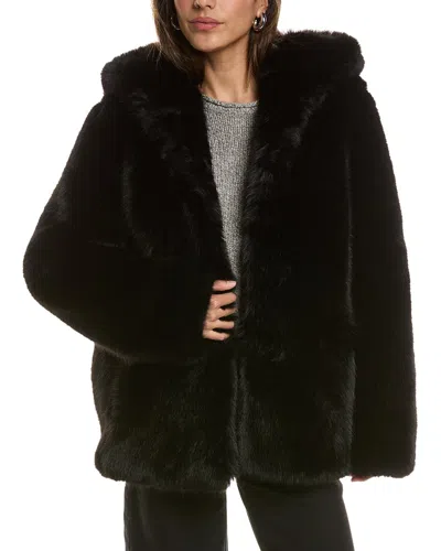 Generation Love Della Hood Jacket In Black