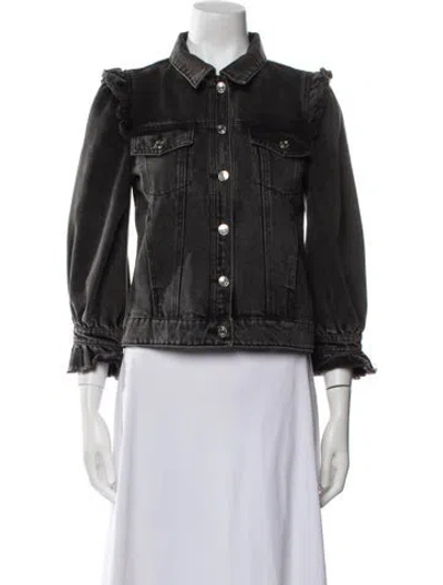 Pre-owned Generation Love Denim Jacket In Black