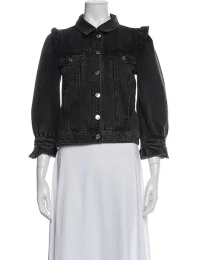 Pre-owned Generation Love Denim Jacket In Black