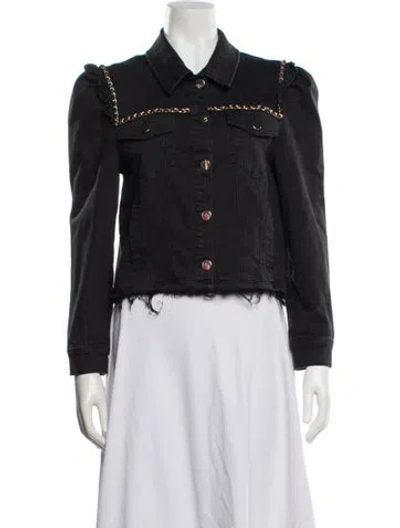 Pre-owned Generation Love Denim Jacket In Black