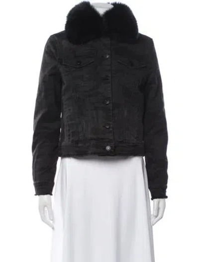 Pre-owned Generation Love Denim Jacket In Black