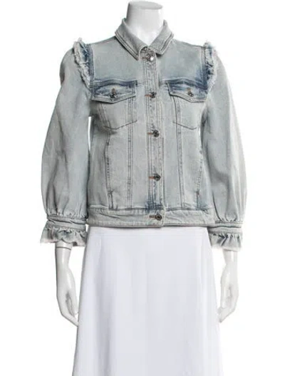 Pre-owned Generation Love Denim Jacket In Blue/gold