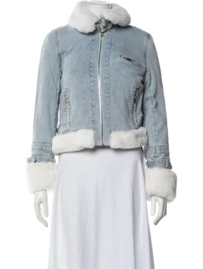 Pre-owned Generation Love Denim Jacket W/ Tags In Blue