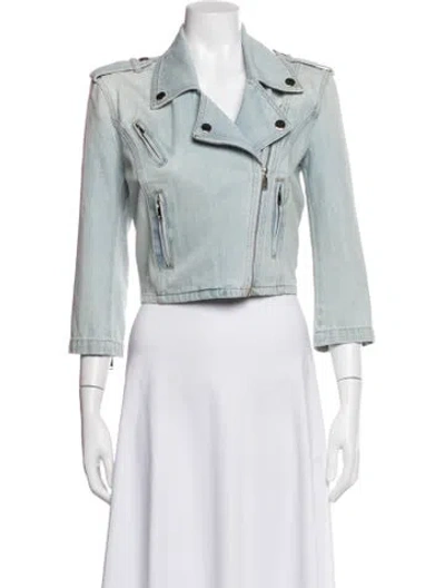 Pre-owned Generation Love Denim Jacket W/ Tags In Blue