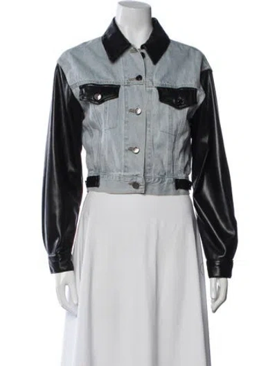 Pre-owned Generation Love Denim Jacket W/ Tags In White