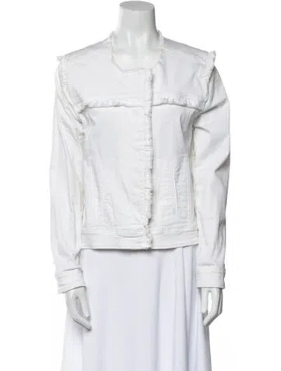 Pre-owned Generation Love Denim Jacket In White