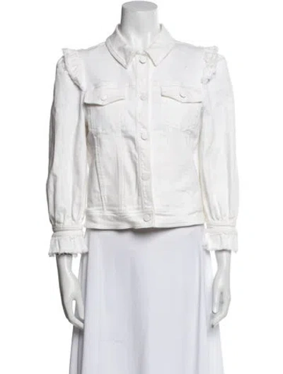 Pre-owned Generation Love Denim Jacket In White