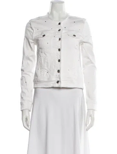 Pre-owned Generation Love Denim Jacket In White