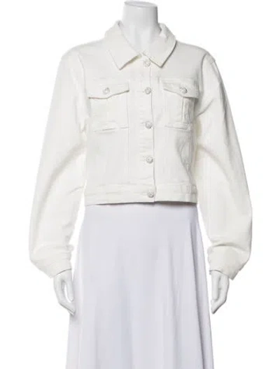 Pre-owned Generation Love Denim Jacket In White