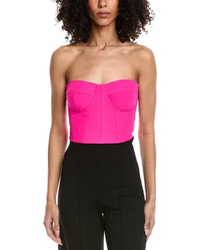 Generation Love Elaia Crepe Bustier In Pink