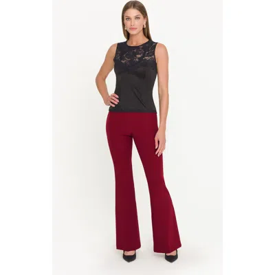 Generation Love Elise Crepe Pants In Red