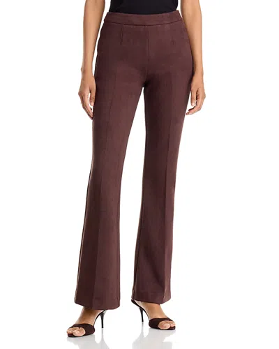 Generation Love Elise Stretch Faux Suede Pants In Burgundy