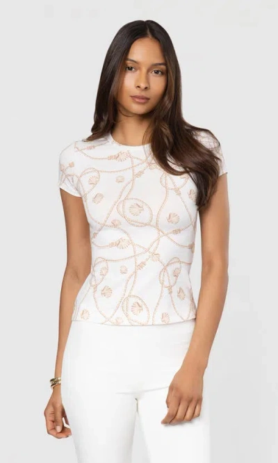 Generation Love Eva Rope Top In White