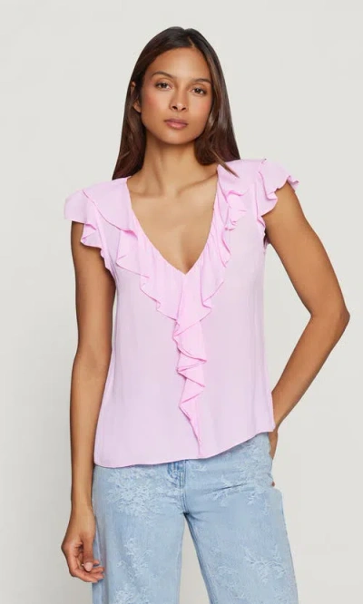 Generation Love Everheart Georgette Blouse In Pink