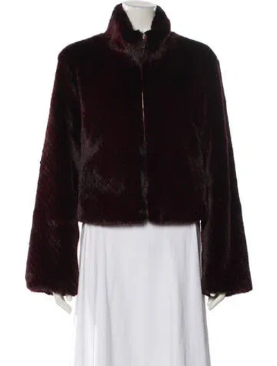 Pre-owned Generation Love Faux Fur Jacket W/ Tags In Multi