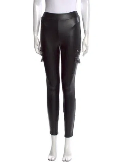 Pre-owned Generation Love Faux Leather Skinny Leg Pants W/ Tags In Black