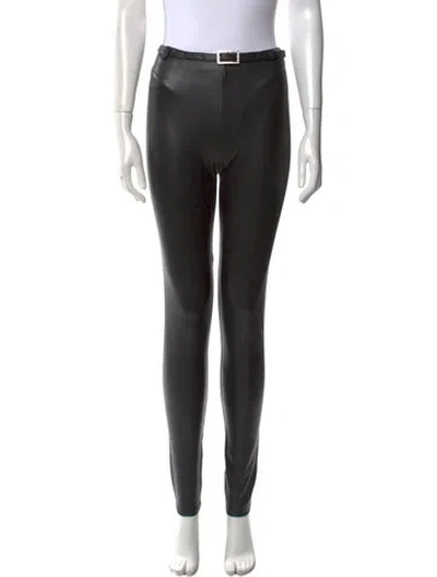 Pre-owned Generation Love Faux Leather Skinny Leg Pants W/ Tags In Black