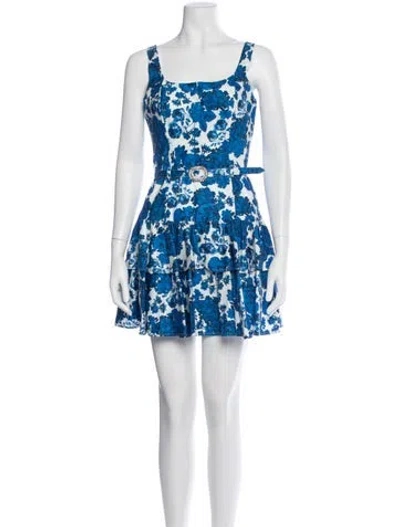 Pre-owned Generation Love Floral Print Mini Dress In Multi