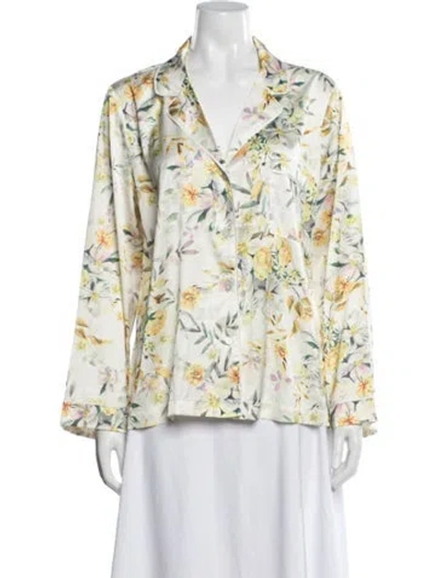 Pre-owned Generation Love Floral Print Pajamas W/ Tags In Multicolor