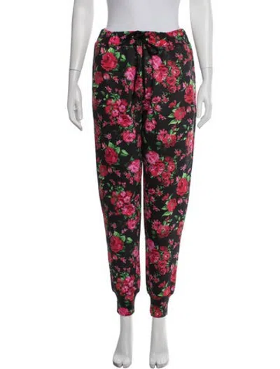 Pre-owned Generation Love Floral Print Sweatpants W/ Tags In Multicolor