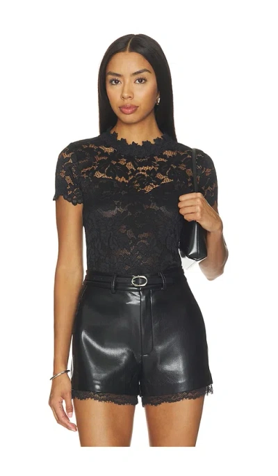 Generation Love Giada Lace Top In Black