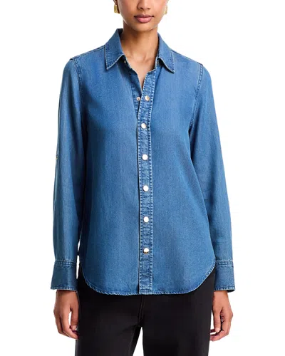 Generation Love Gillian Denim Shirt In Blue
