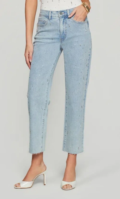 Generation Love Helena Embellished Jeans In Blue