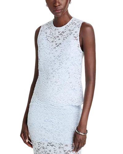 Generation Love Henrietta Lace Top In Opal