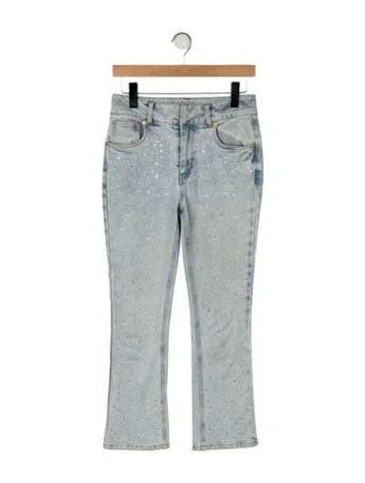 Pre-owned Generation Love High-rise Straight Leg Jeans In Multi