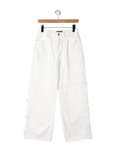 Pre-owned Generation Love High-rise Straight Leg Jeans In Multicolor