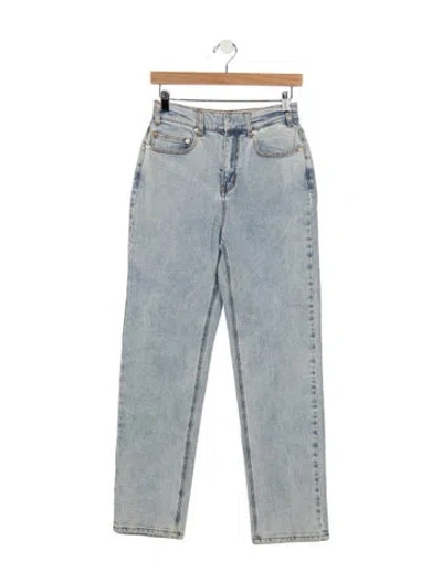 Pre-owned Generation Love High-rise Straight Leg Jeans W/ Tags In Blue